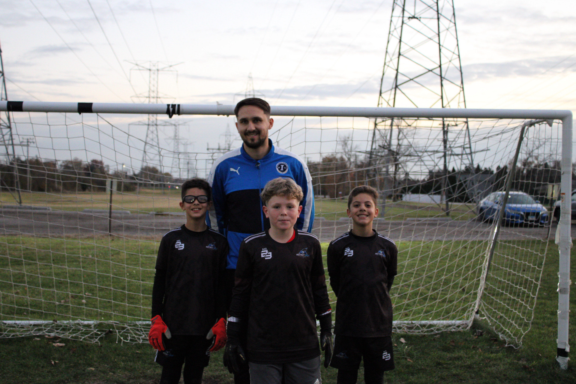 small group goalkeeper session near chicago